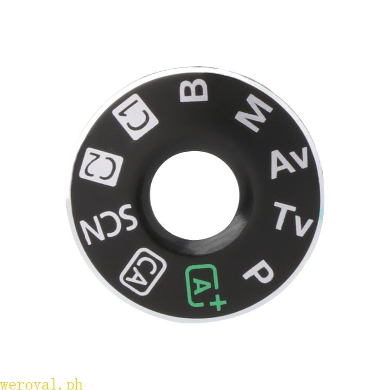 weroyal Camera Function Dial Mode Interface Cap Button Repair Parts For ...