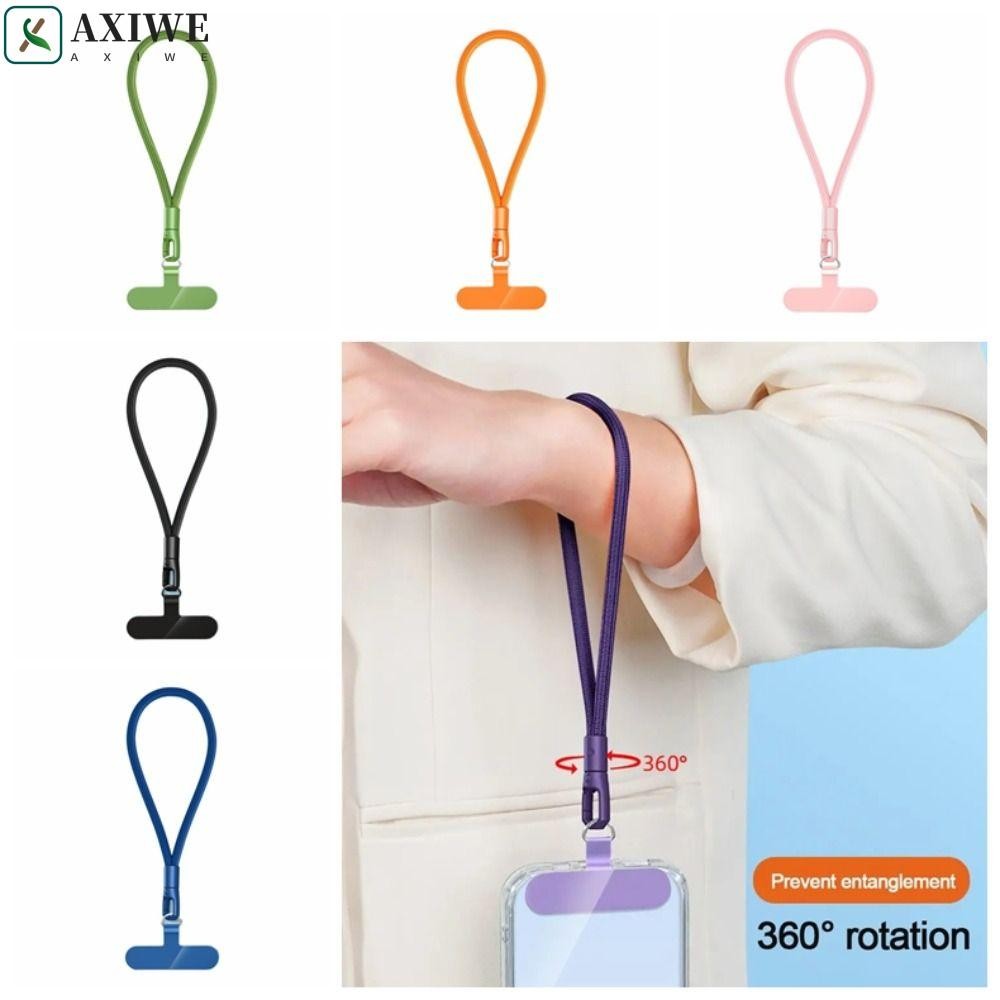 AXIWE Mobile Phone Strap, Anti Lost Rotatable Cell Phone Chain ...