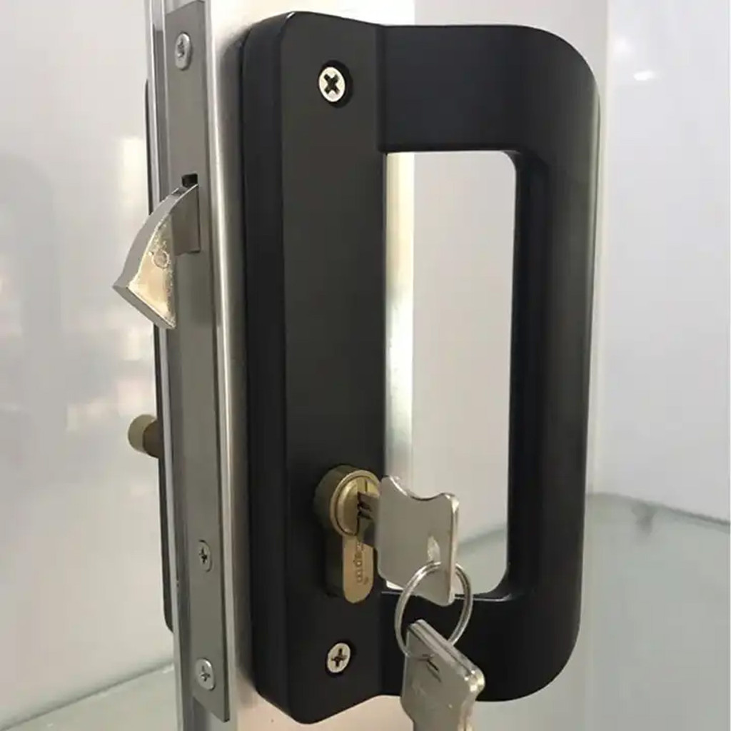 Aluminum Alloy 798/900 Sliding Door Window Lock Set With Key Anti Theft ...