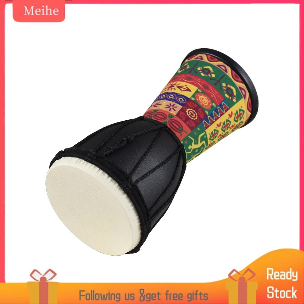 Meihe 4 Inch African Drum Portable Hand Lightweight Clapping Colorful ...