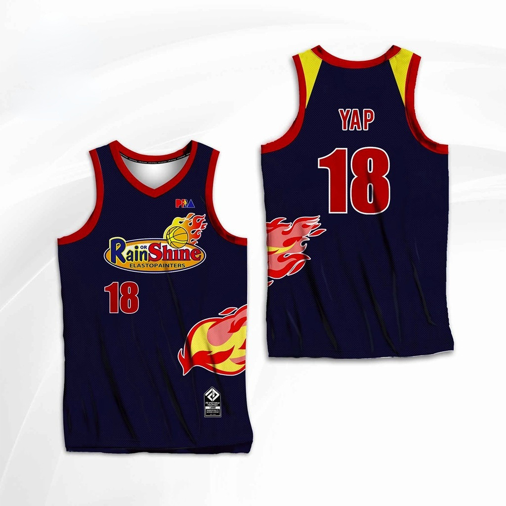 JAMES YAP RAIN OR SHINE ELASTO PAINTERS PBA Full Sublimation 3D ...