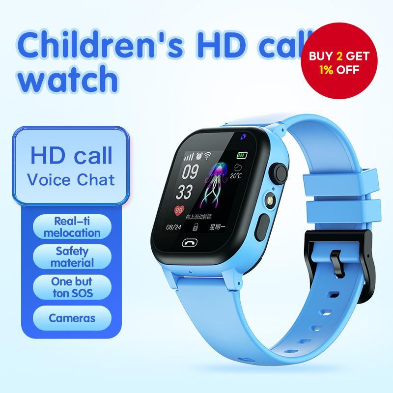 Kids Smart Watch Sim Card LBS Tracker SOS Camera Children Mobile Phone ...