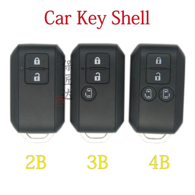Smart Car Key Case For NEW Suzuki Swift Wagon R Monopoly Spacia Jimny ...