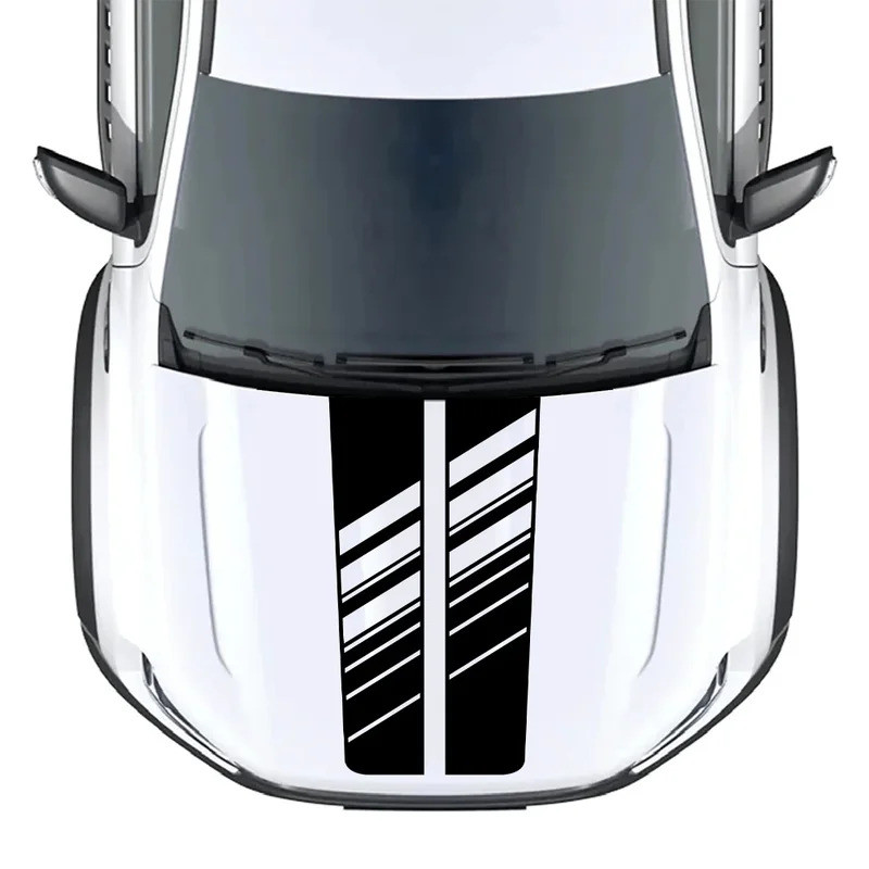 Car Hood Sticker Auto Modified Reflective Stickers Auto Head Vinyl Film ...