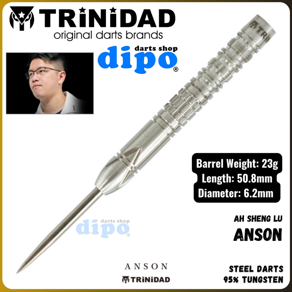 TRiNiDAD ANSON (An Sheng Lu Player Model) - TRiNiDAD Steel Darts