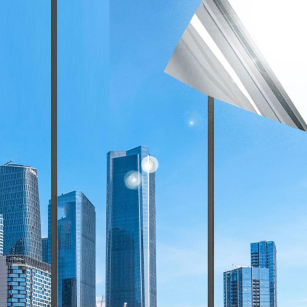 zhenl Sun Protection Film Window Mirror Bick Tight Privacy Screen from ...