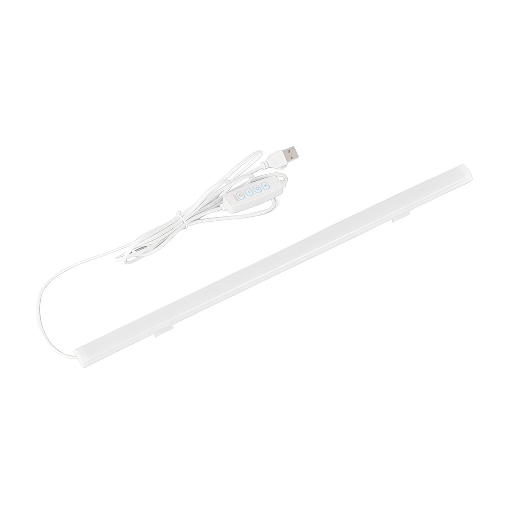 LED Light Bar Tube Strip USB Night Lamp For Cabinet Shelf Desk 3 Color ...