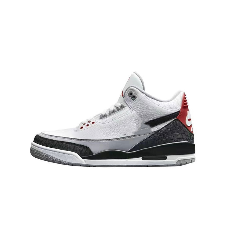 Jordan No. 3 Jordan No. 3 Api Cement White Air Cushion Anti-slip ...