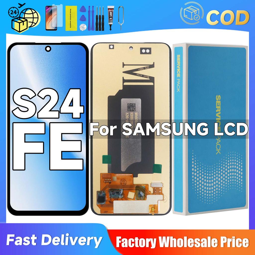 TFT For Samsung Galaxy S24 FE LCD screen s24fe S721B, S721B/DS, S721U1 ...