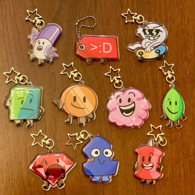 BFDI Keychains - 2.5