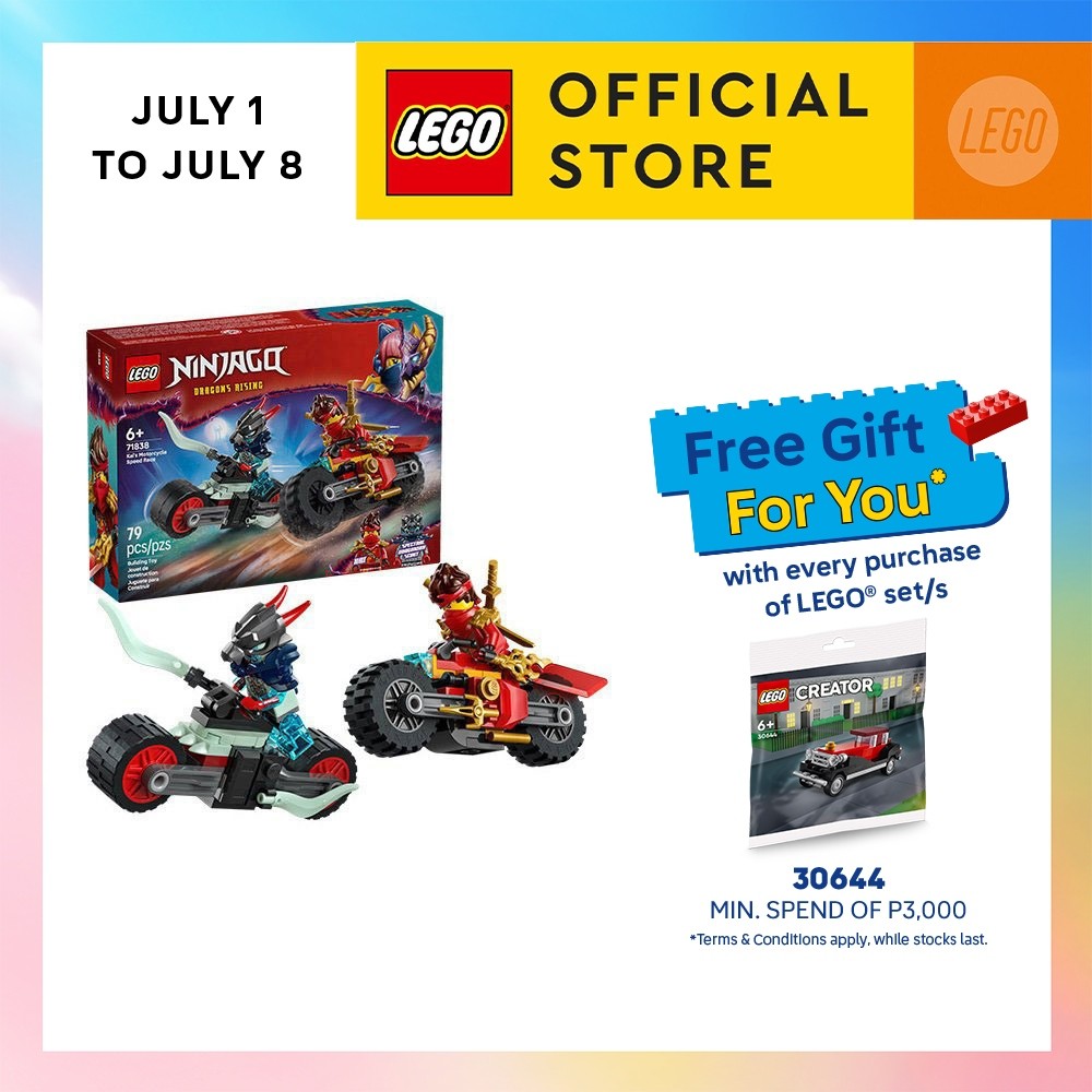 LEGO Ninjago 71838 Kai's Motorcycle Speed Race (79 Pieces