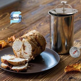 Stainless Steel Deli Meat Press Ham Maker Durable Mold for Sausage Ham ...