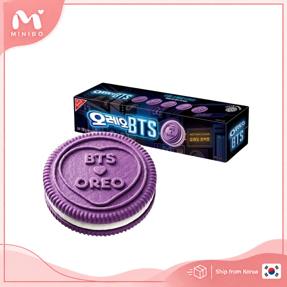 OREO x BTS Limited Edition Brown Sugar Pancake Flavor Hotteok Flavor ...