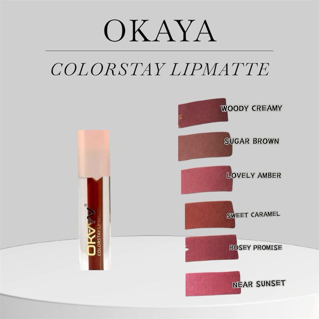 OKAYA COLORSTAY LIPMATTE | Shopee Philippines