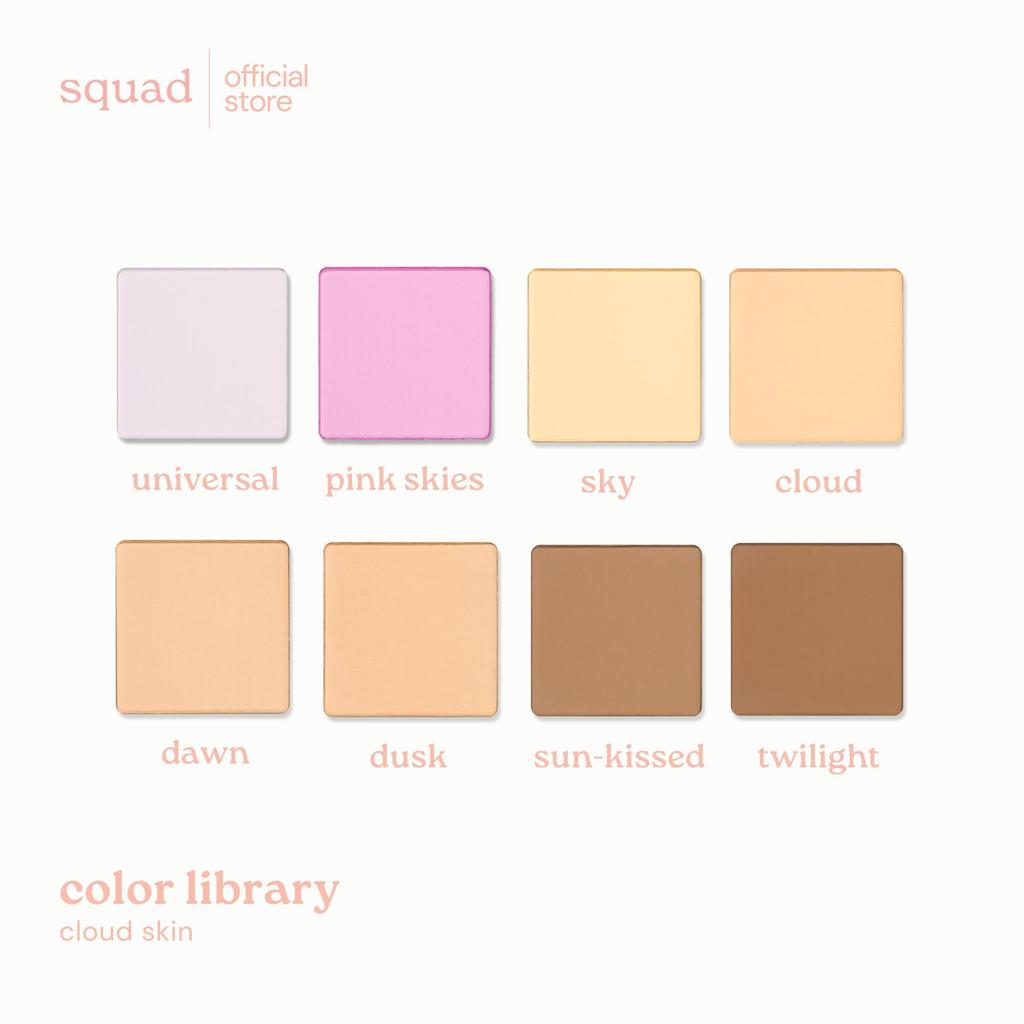 squad cosmetics color library cloud skin | Shopee Philippines