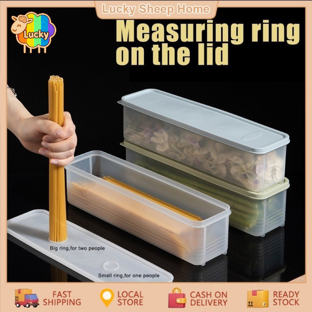 Rectangle Sealed Noodles Pasta Food Box fresh-keeping Container storage ...