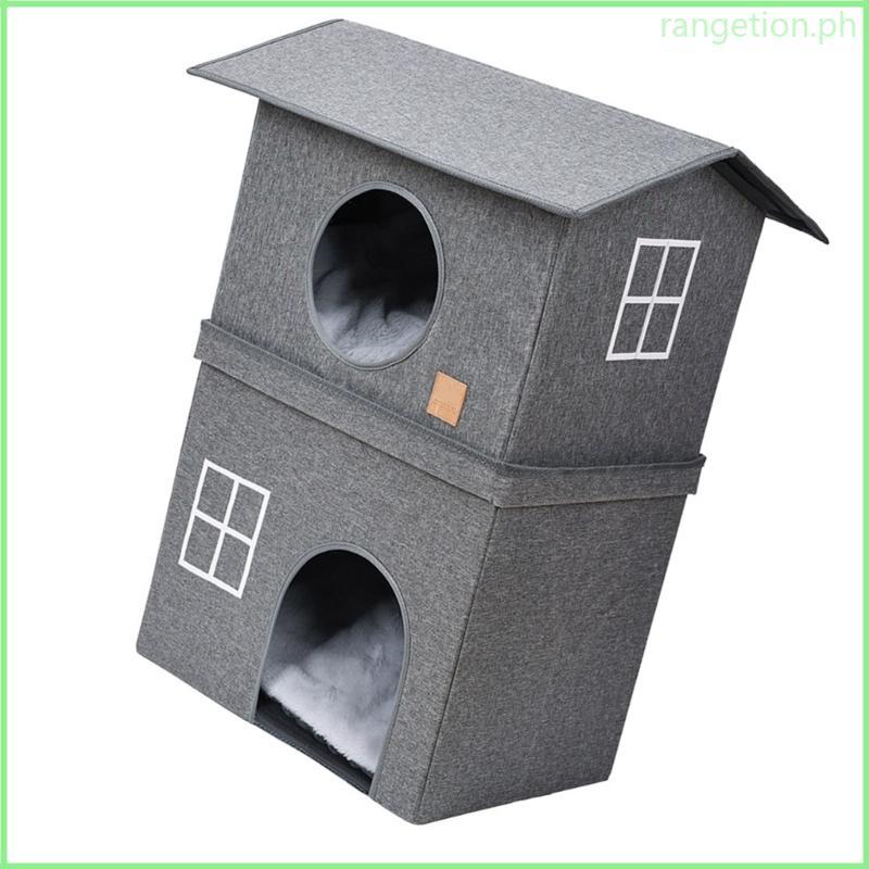 Curated visual reference: Visual Reference: Ran Elevated Cats Play Townhome 2 Tiers Lounging Surfaces For