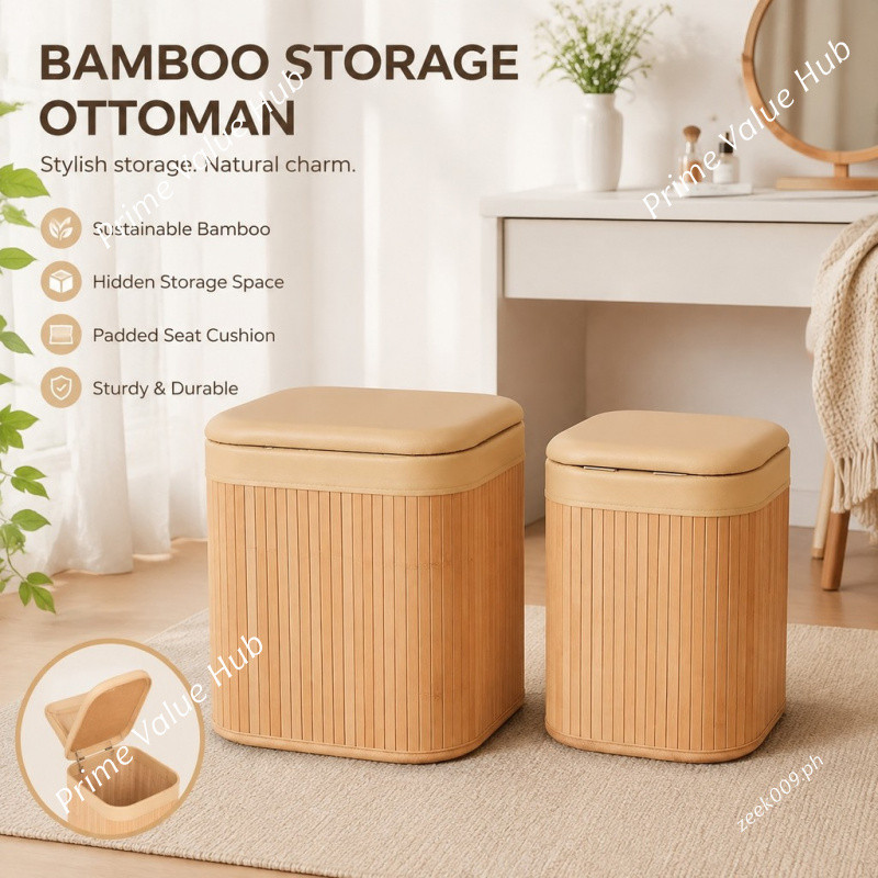 Multifunctional Solid Wood Storage Stool Entry-level Seatable Adult ...