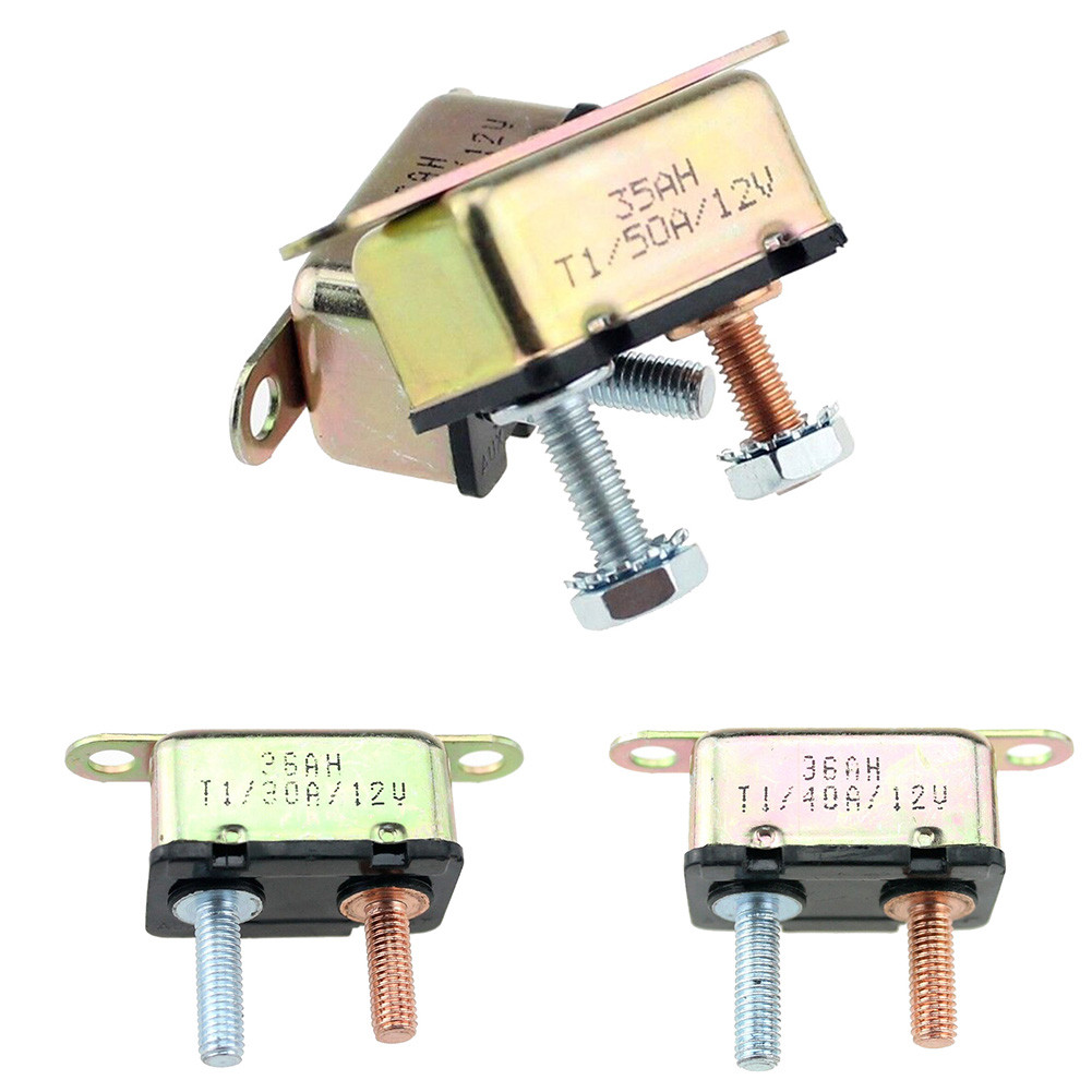 【Clearance Sale】12V 30A~50A Auto Automatic Fuse for Reset Circuit ...