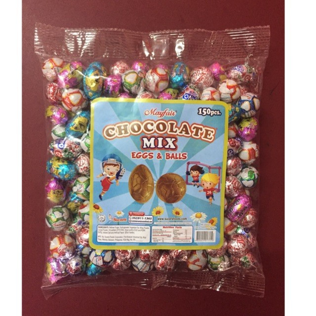 COD chocolate mix eggs&balls and loto | Shopee Philippines