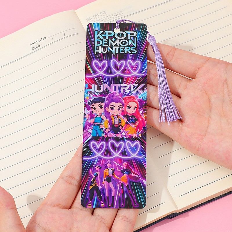 KPop Demon Hunters Bookmarks Girl Group Character Bookmark Student