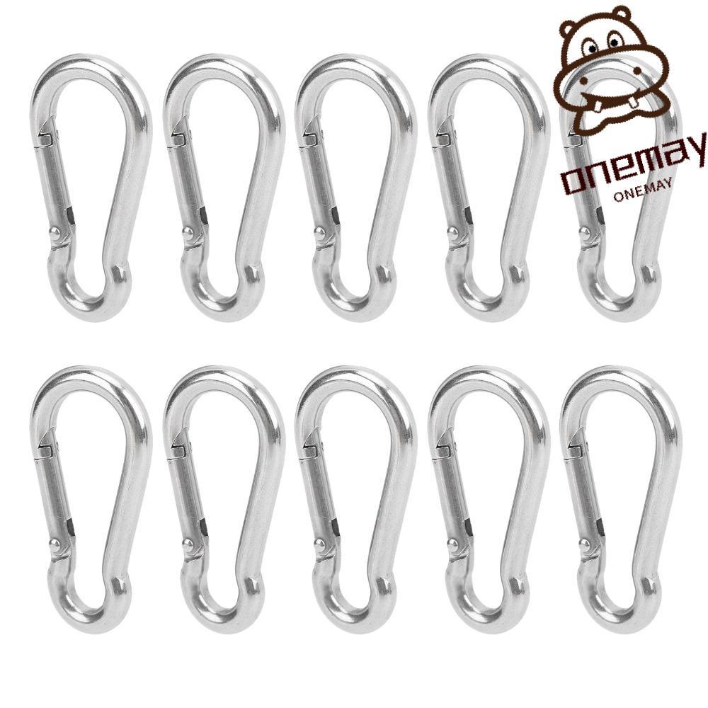ONE-MAYSHOW 10pcs Spring Hook, Safety Rope Accessories Heavy Duty Snap ...