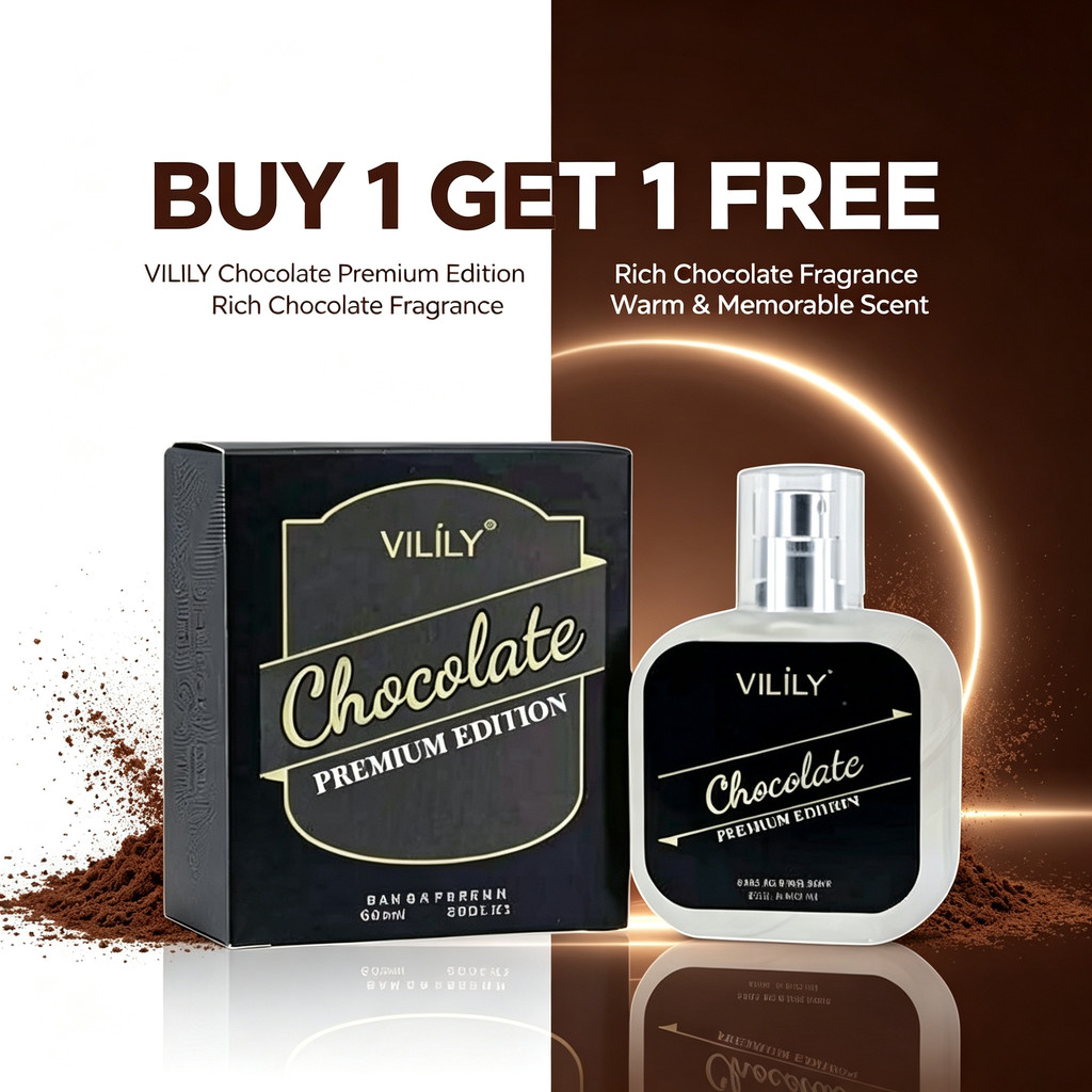 Buy 1 Take 1 VILILY Chocolate Fragrance Perfume 60ml Long Lasting ...