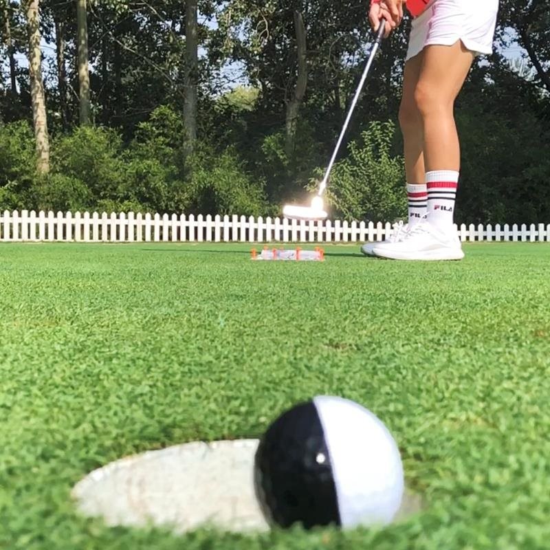 Genuine MELEGOLF Golf Practice Sticker Indoor Putter Green Track Paper ...
