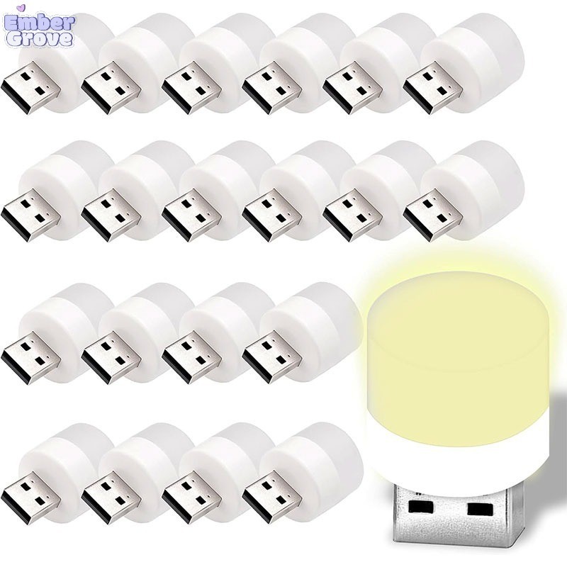 Mini USB Plug-in Night Lights / LED Eye Protection Reading Light ...