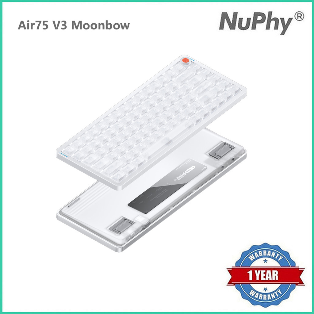 NuPhy Air75 V3 Moonbow Mechanical Keyboard. Perfect for Apple Devices ...