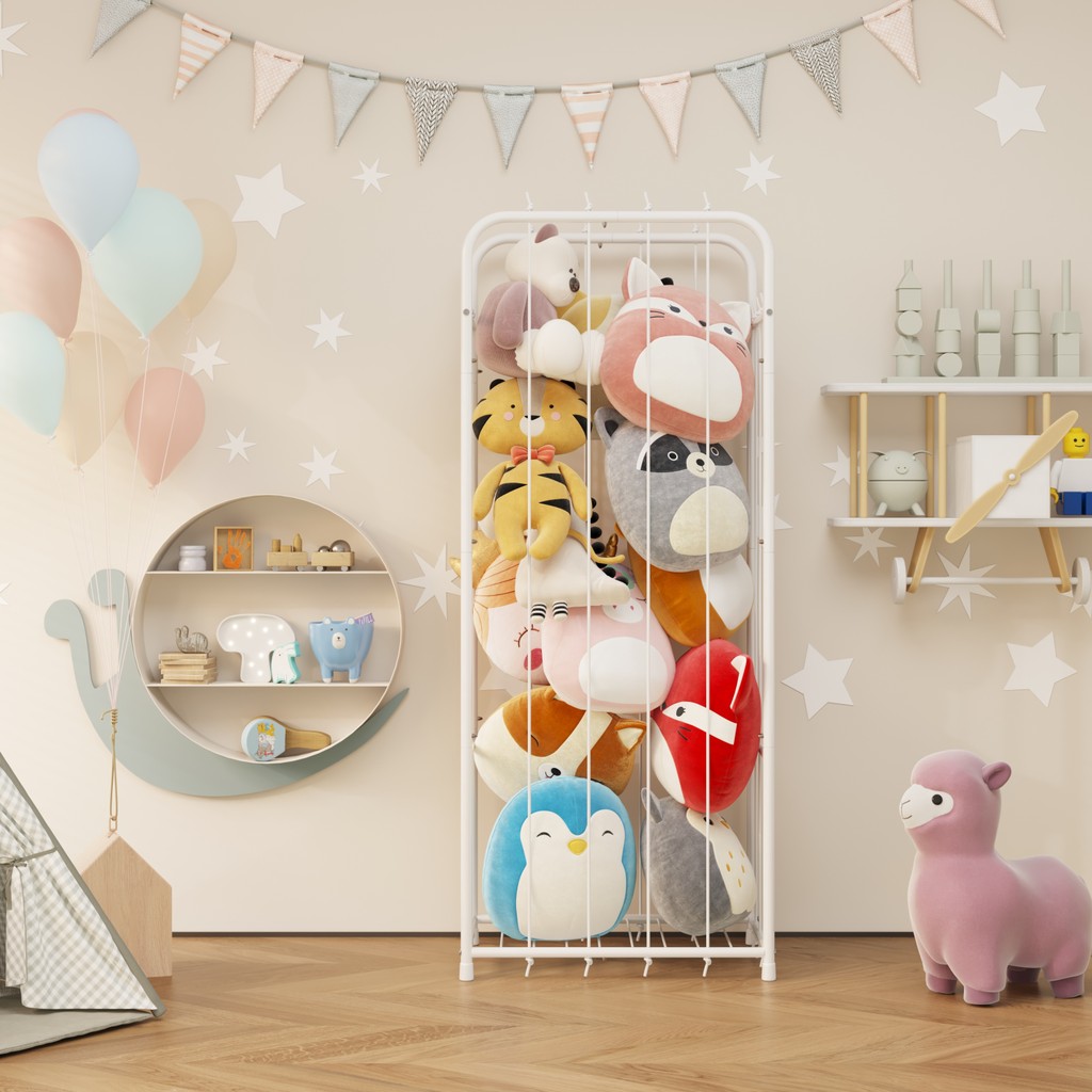 Toy storage rack large children's toy storage cabinet doll rack ...
