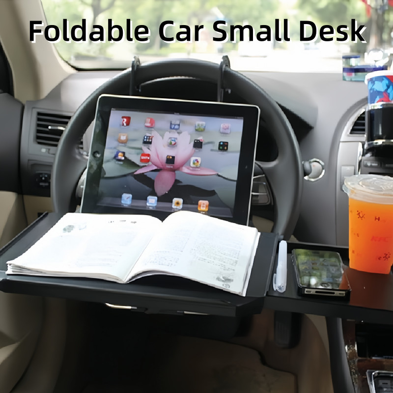 Universal Car Small Desk Foldable Car Dinner Table Computer Rack ...