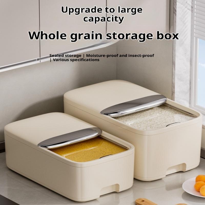Sweet 10KG Rice Storage Box Home With Lid Insect Proof Moisture Proof ...