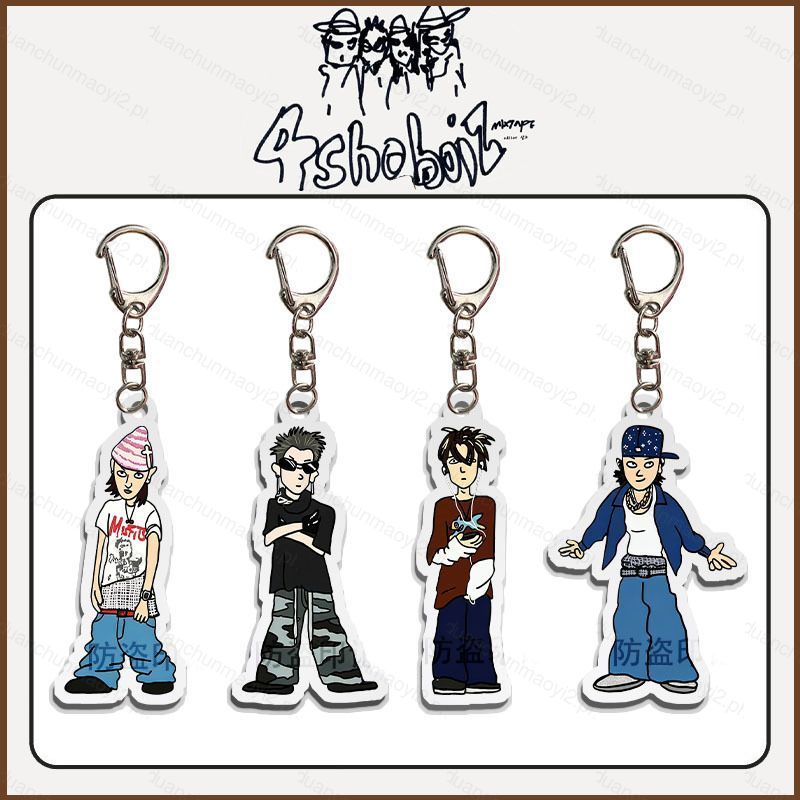 DC2 LNGSHOT Louis Ryul Woojin SHOT CALLERS K-pop Boy Group Cartoon