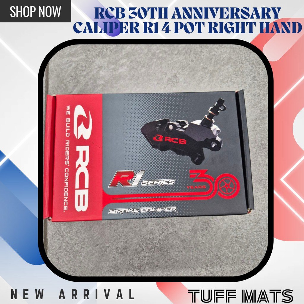 RCB Brake Caliper 4 Piston R1 CNC Series (RH) 30th Limited Edition ...