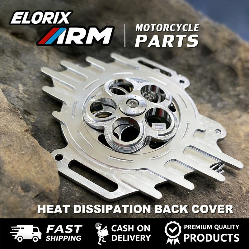 ARM CNC Water Tank Cover Radiator with Cooling Fan For Honda Vario ...