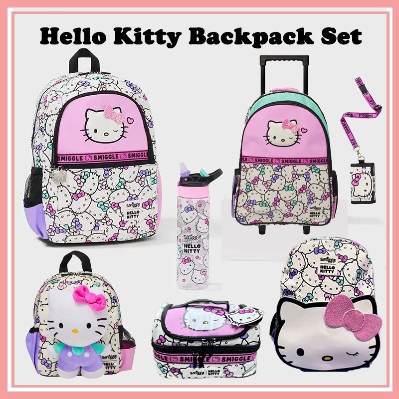 [Local+COD] Hello kitty Classic Backpack for primary children | Shopee ...