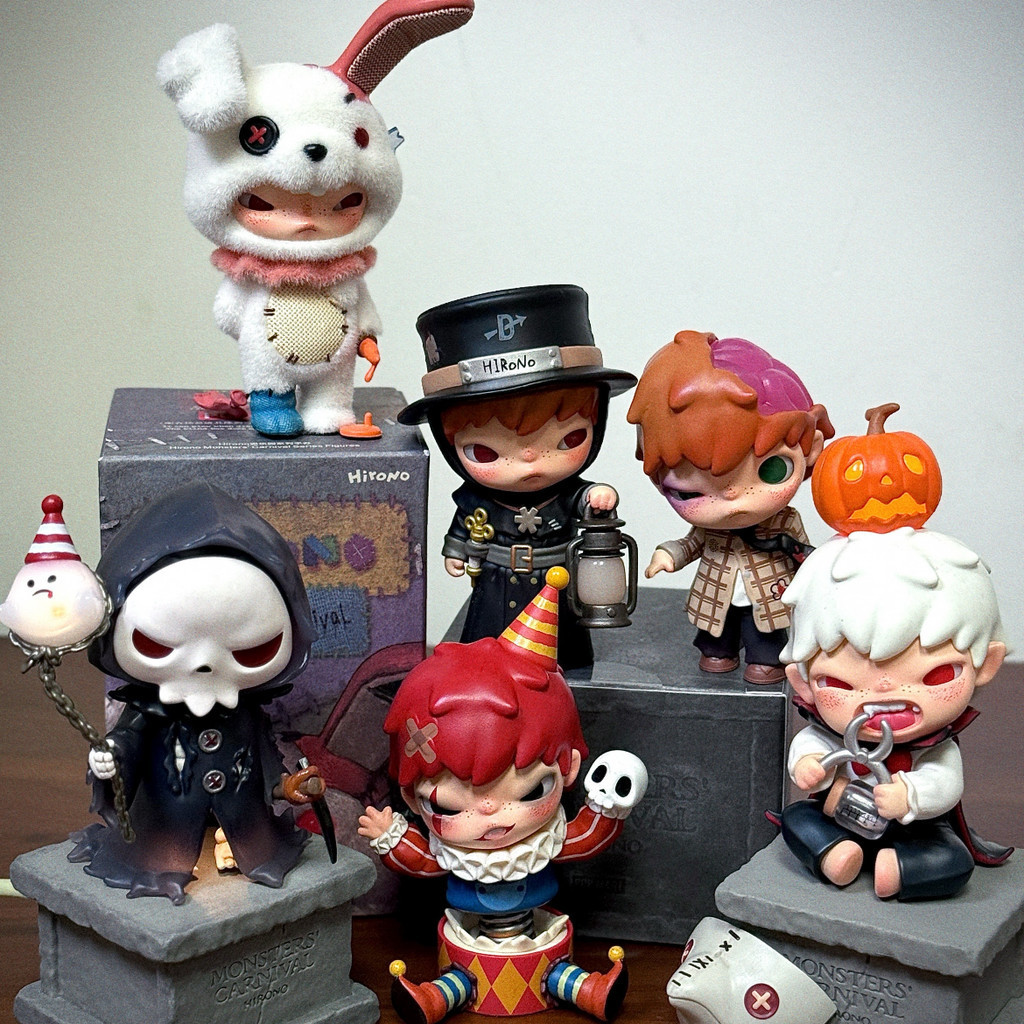 [Genuine] Hirono Monsters' Carnival Series Basic style Confirmed Figure ...