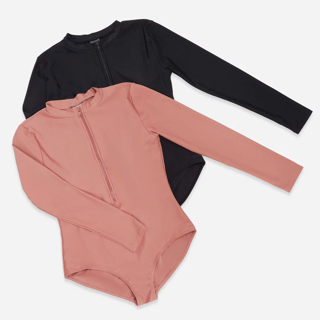 Women's rash guard for beach trips