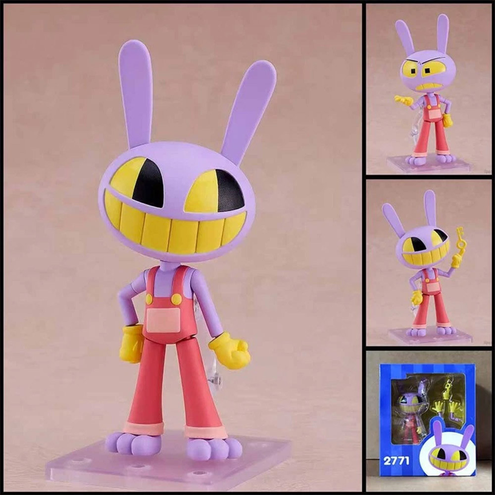 10cm The Amazing Digital Circus Jax Boxed Movable Action Figure Cartoon ...