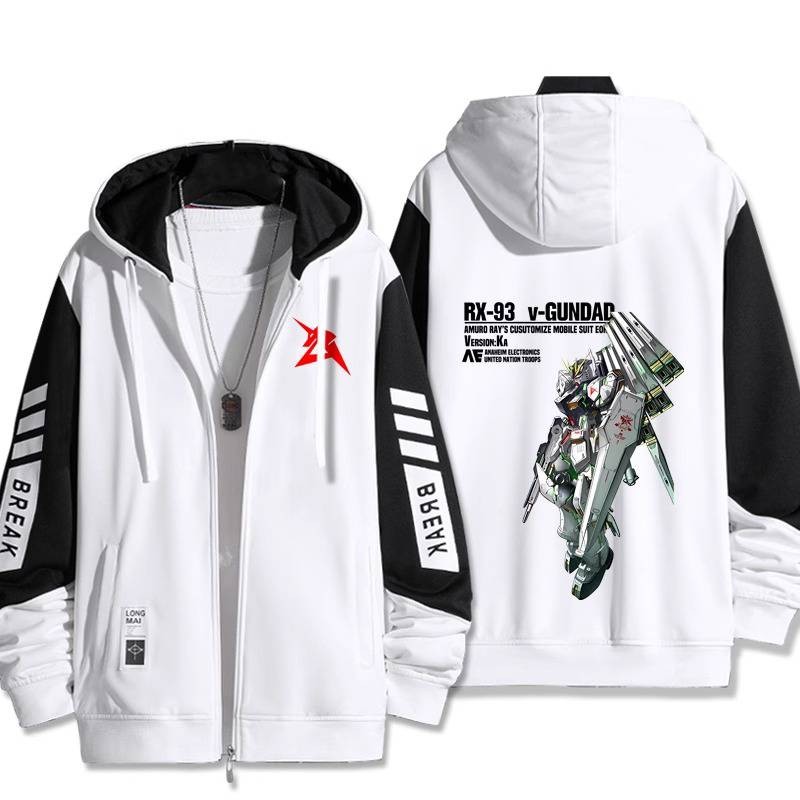 Giacca Con Cappuccio Gundam – Felpa Cosplay 3D Per Adulti – Stampata A Sublimazione – Vestibilità Asiatica - 2