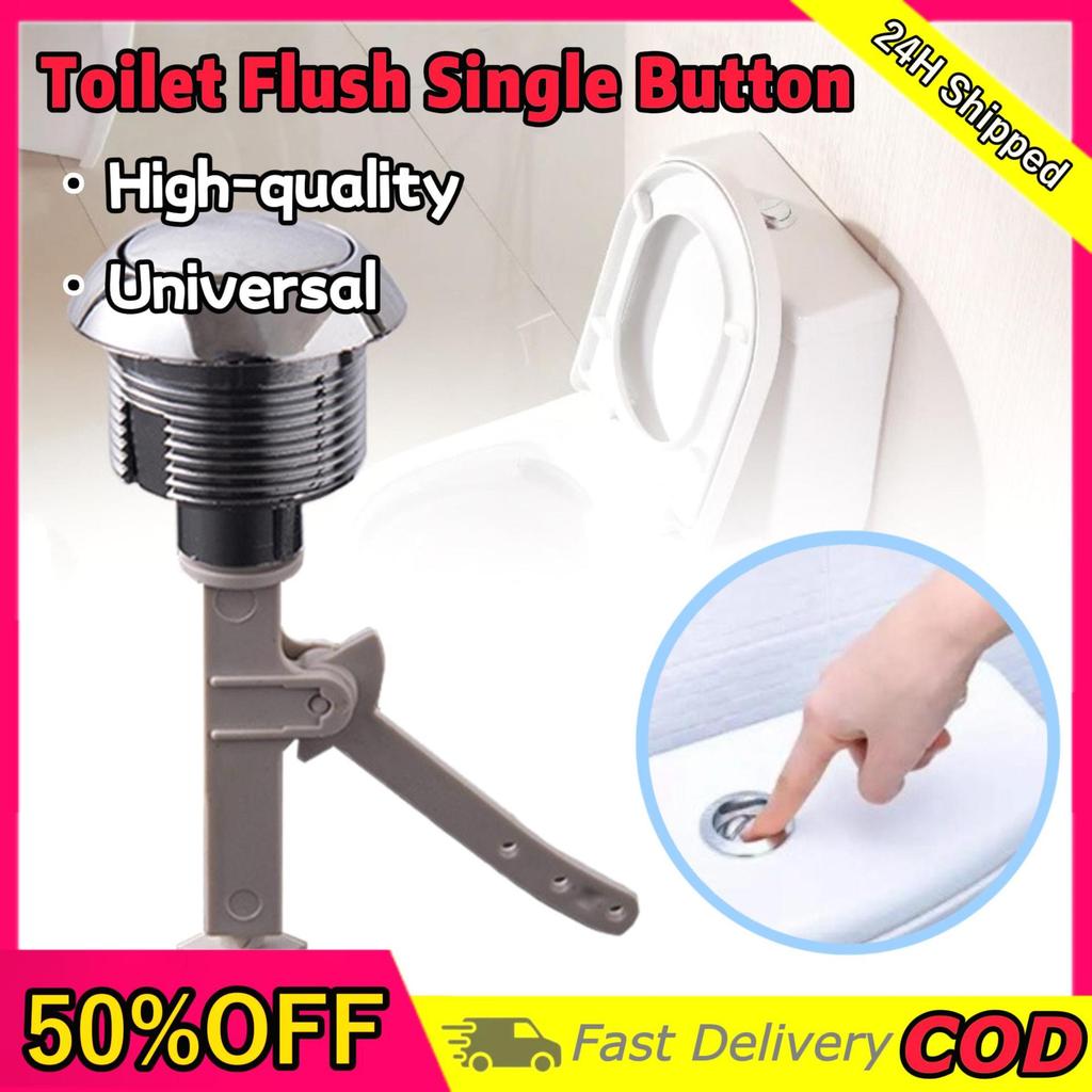 Toilet Flush Single Button Replacement Toilet Water Tank Buttons ...