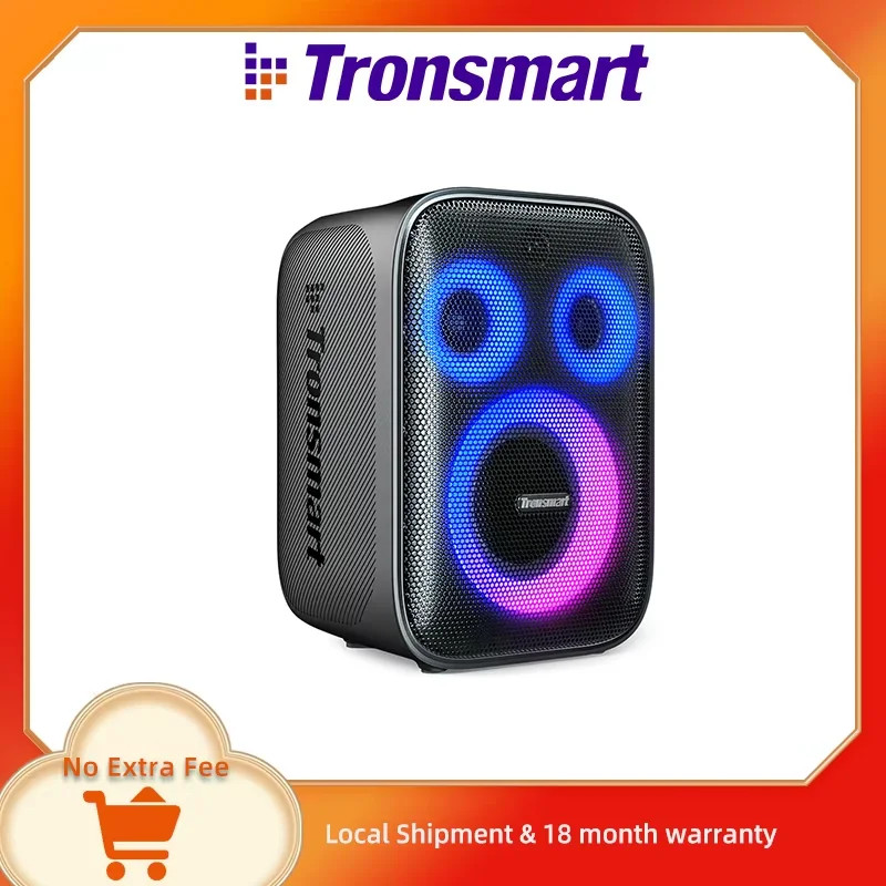Tronsmart Halo 200 Bluetooth Speaker Karaoke Speaker with 3 Way Sound ...