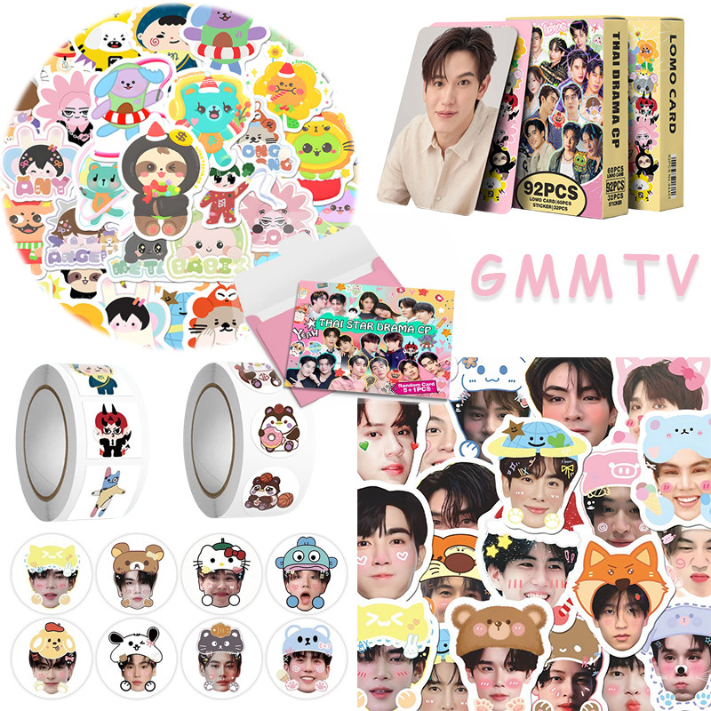 GMMTV 78pcs Diy Stickers Polcasan Babii Domiia Permpoon Photocard ...