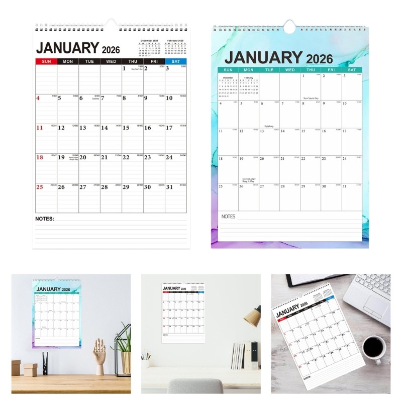 XI Large Print 18 Month Calendar January 2026 To June 2027 Sustainable ...