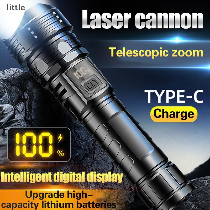 [Mango] Flashlight Rechargeable Waterproof Original Super Bright Zoom ...