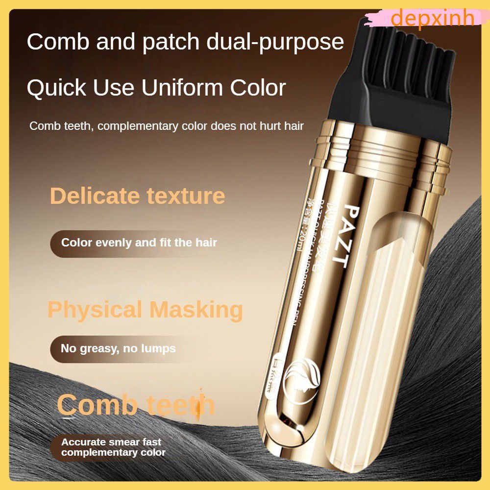 in stock Waterproof Hair Color Stick Quick Hair Styling Pen 20ml ...