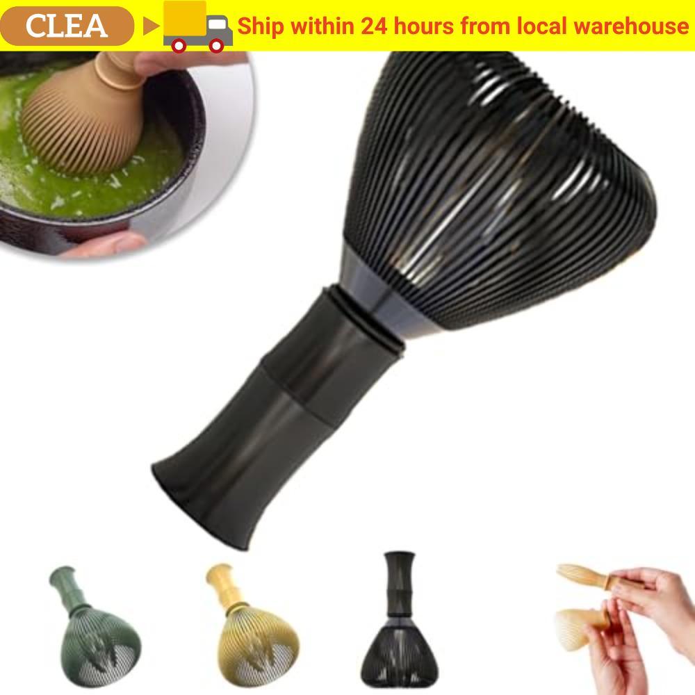 CLEA Resin Whisk, With Whisk Holder Reusable Matcha Whisk, ABS Food ...