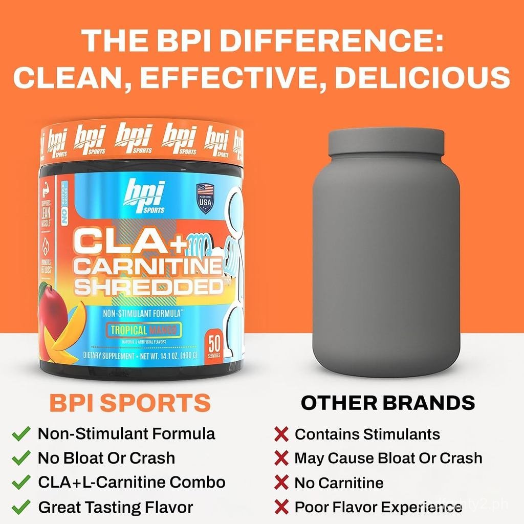 bpi cla l carnitine shredded Sports + - Convert Fat Cells Into Energy Supports Lean, Boost Metabolism - Non-Stimulant L-Carnitine Amycretin vs Semaglutide: Next-Gen Newborns Scent:Cactus Flower