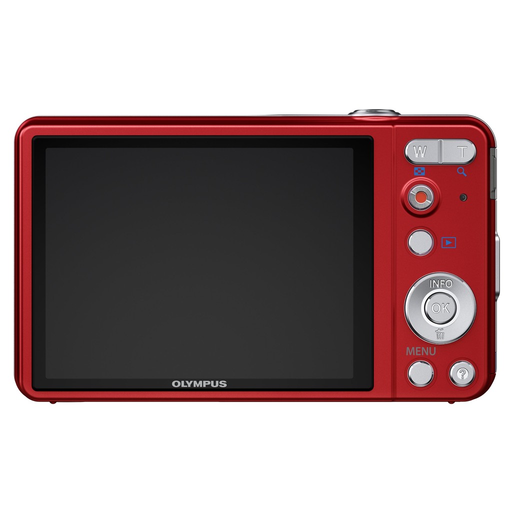OLYMPUS Digital Camera VG-145 Red 14 Megapixels Wide Angle 26mm